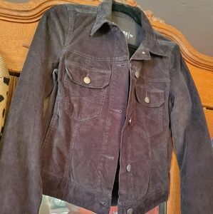Gap Charcoal Corduroy Jacket